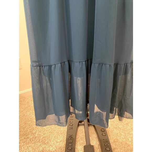 Pretty Garden Dark Green Maxi Dress - Size XXL (NWT) - Picture 4 of 8